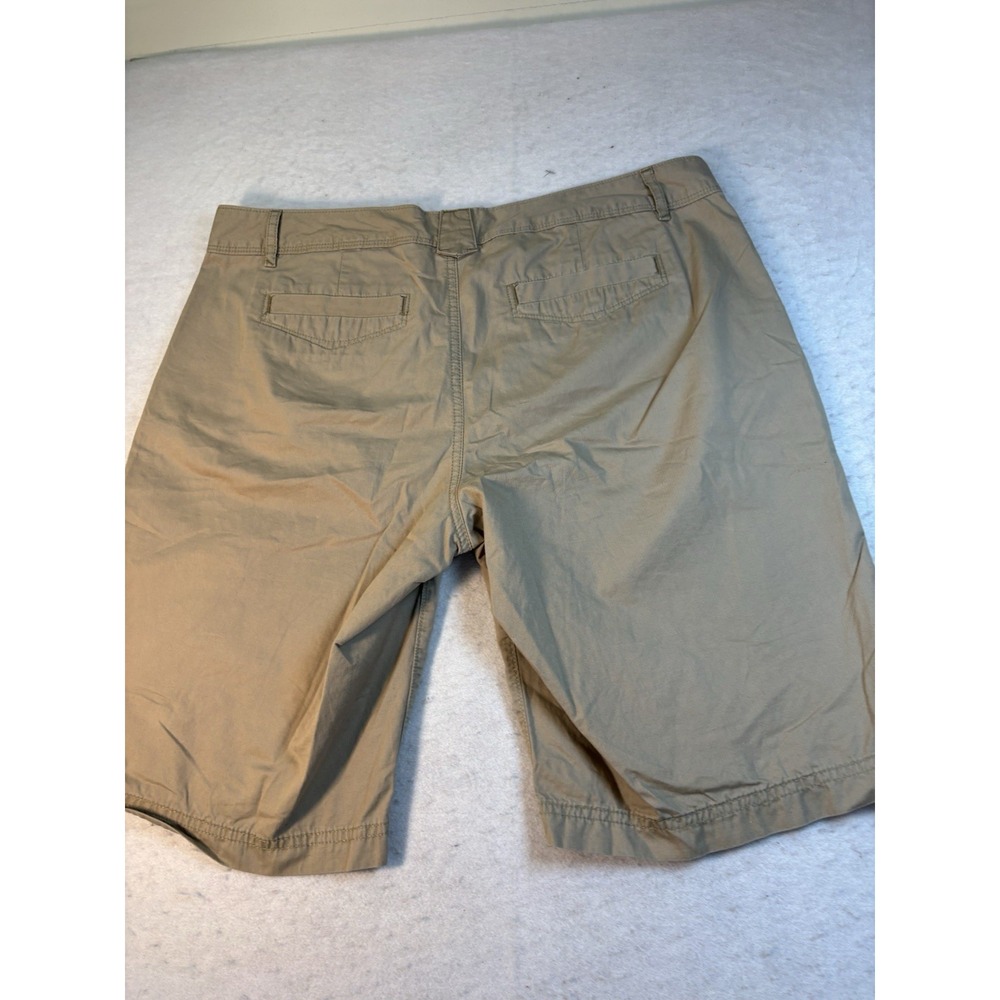 Eddie Bauer Women's Sz 14 (36x11) Khaki Chino Shorts Cotton Outdoor Hiking Trail - Picture 12 of 12